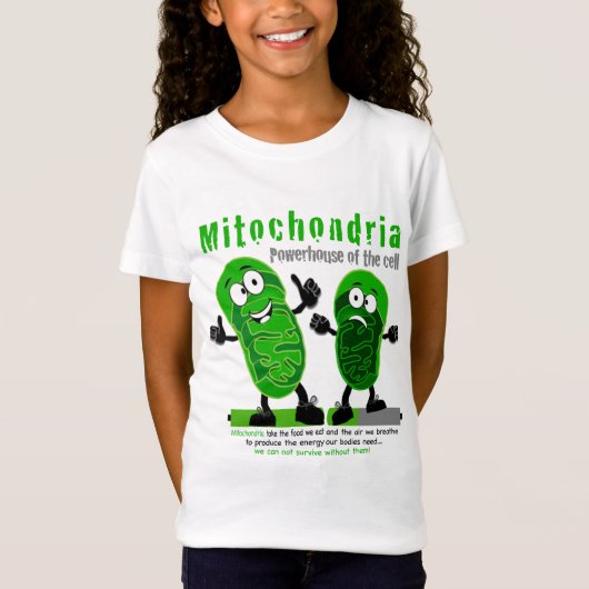 Mitochondria Powerhouse of the Cell T-shirt (Voorkant)