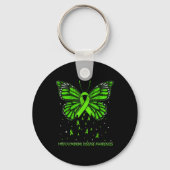 Mitochondriale Disease Awareness Butterfly Sleutelhanger (Voorkant)