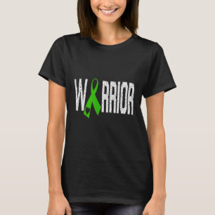 Mitochondriale ziekte Warrior Heart Groene Lint T-shirt