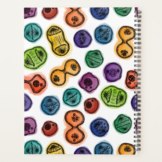 Mitose - Kleur op wit Planner (Achterkant)