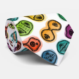 Mitose - Kleur op wit Stropdas