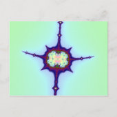 Mitosis Fractal Briefkaart (Voorkant)