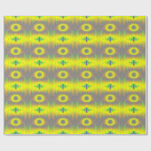 Mitosis Fractal Inpakpapier (Vlak)