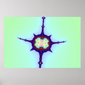 Mitosis Fractal Poster (Voorkant)