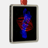Mitotic Metaphase Metalen Ornament (Rechts)