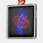Mitotic Metaphase Metalen Ornament (Links)