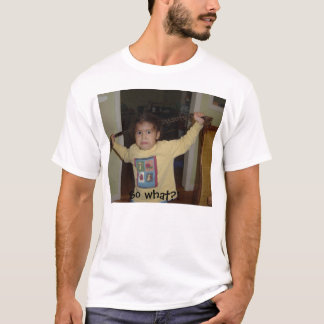 mitra pippi longstocking 001, dus wat? t-shirt
