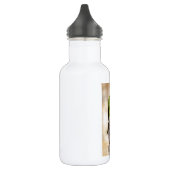 Mitred Paraket op houtpost Waterfles (Links)