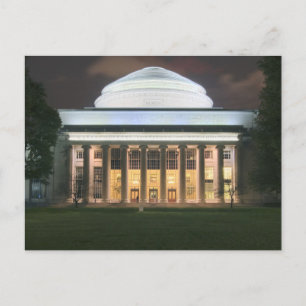 MIT's Great Dome of Barker Engineering Library Briefkaart