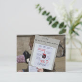 mitsis - bent u positief briefkaart (Staand voorkant)