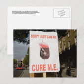 mitsis - genezing M.E. briefkaart (Voorkant / Achterkant)