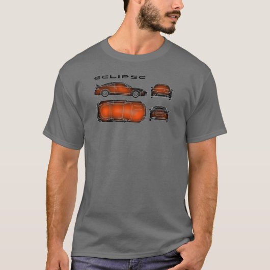 mitsubishi eclipse DSM TUNER shirt (Voorkant)