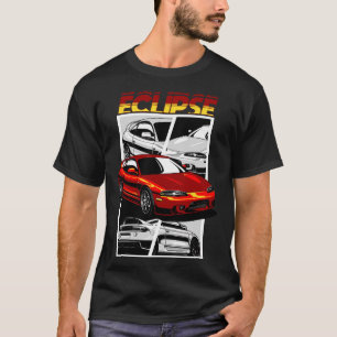 Mitsubishi Eclipse in Rode mix max T-shirt