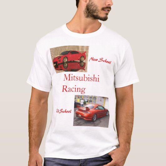 Mitsubishi Eclipse Racing T-shirt (Voorkant)
