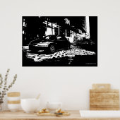 Mitsubishi EVO 9 Poster (Keuken)