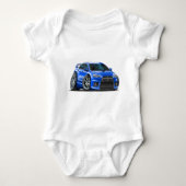 Mitsubishi Evo Blue Car Romper (Voorkant)
