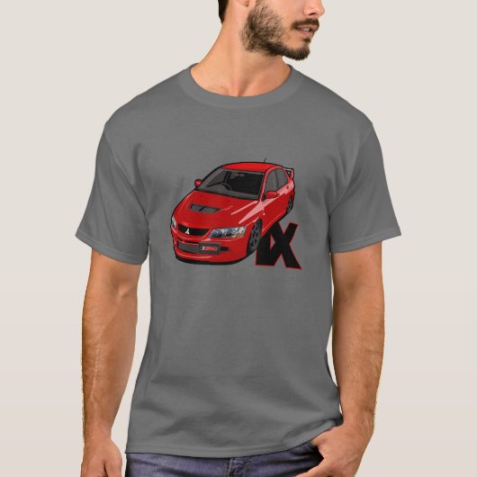 Mitsubishi EVO IX MR. T-shirt (Voorkant)
