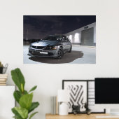 Mitsubishi Evolution 8 Poster (Thuiskantoor)