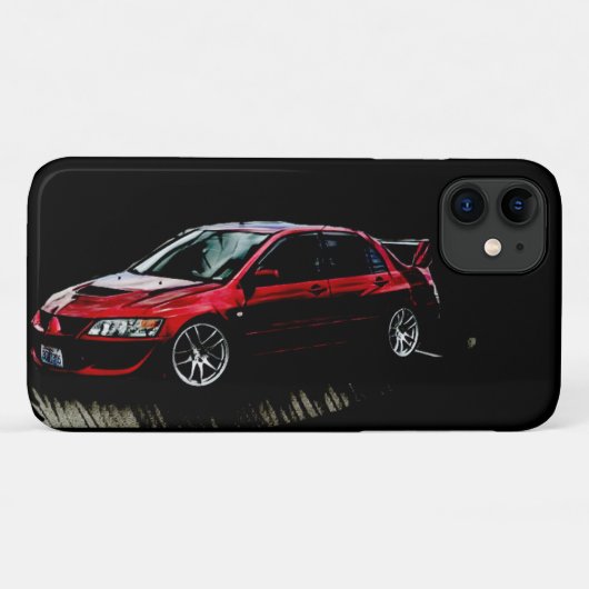 Mitsubishi Evolution Case-Mate iPhone Case (Achterkant (horizontaal))
