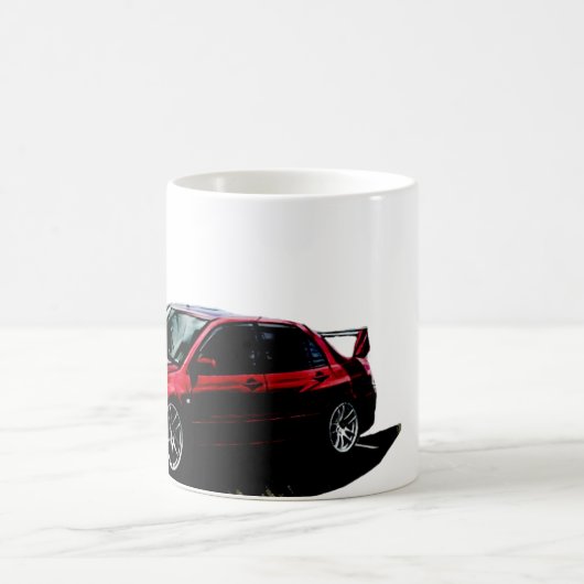 Mitsubishi Evolution Koffiemok (Center)