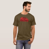 Mitsubishi Evolution T-shirt (Voorkant volledig)