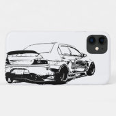Mitsubishi Evolution Vector Afbeelding Case-Mate iPhone Case (Achterkant (horizontaal))