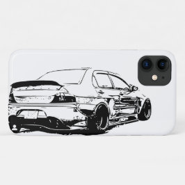 Mitsubishi Evolution Vector Afbeelding Case-Mate iPhone Case