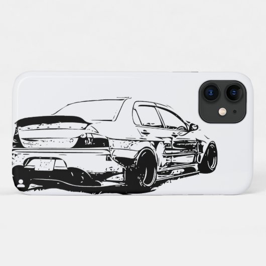 Mitsubishi Evolution Vector Afbeelding Case-Mate iPhone Case (Achterkant (horizontaal))