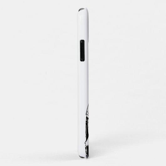 Mitsubishi Evolution Vector Afbeelding Case-Mate iPhone Case (Achterkant/rechts)