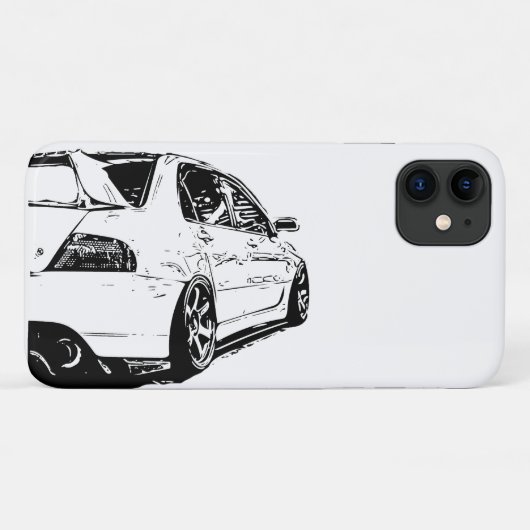 Mitsubishi Evolution Vector Afbeelding Case-Mate iPhone Case (Achterkant (horizontaal))