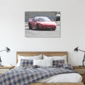 Mitsubishi GTO Twin Turbo canvas print (Insitu (Slaapkamer))