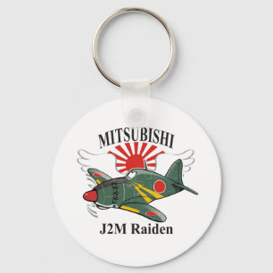 mitsubishi J2M Raiden Sleutelhanger