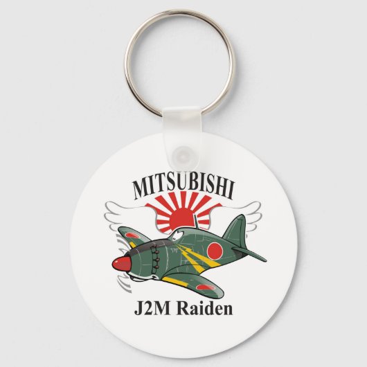 mitsubishi J2M Raiden Sleutelhanger (Voorkant)