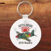 mitsubishi J2M Raiden Sleutelhanger (Voorkant)