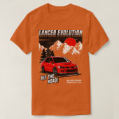 Mitsubishi Lancer Evo VIII Lancer Evolution T-shirt (Design voorkant)