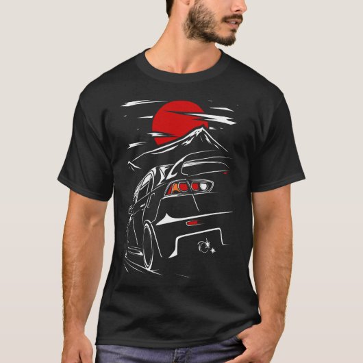 Mitsubishi Lancer Evo X T-shirt (Voorkant)