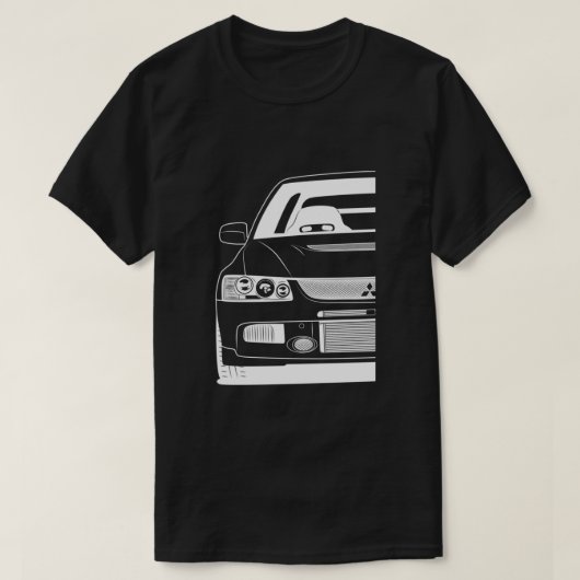 Mitsubishi Lancer Evolution 9 Best Shirt Design Re (Design voorkant)