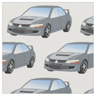 Mitsubishi Lancer Evolution Fabric Stof