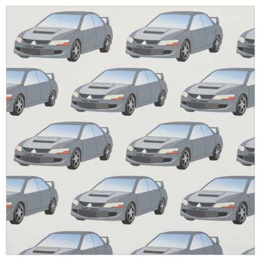 Mitsubishi Lancer Evolution Fabric Stof (Swatch)