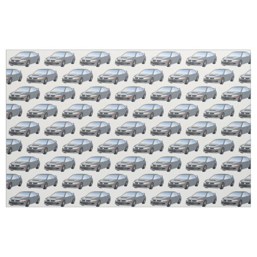 Mitsubishi Lancer Evolution Fabric Stof (Fat Quarter)