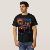 Mitsubishi Lancer Evolution VI T-shirt (Voorkant volledig)
