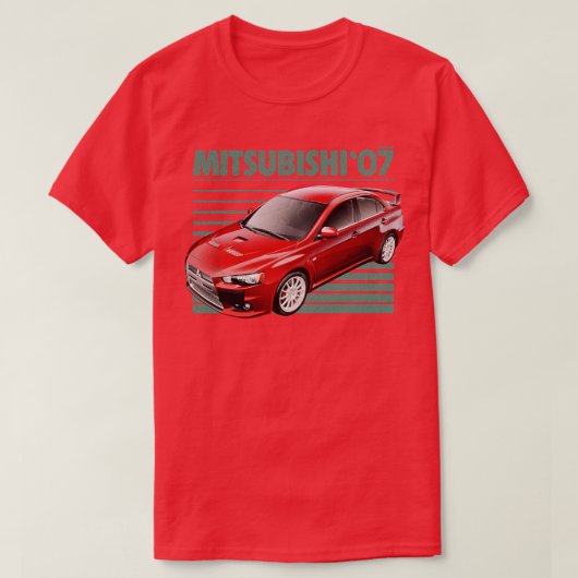 MITSUBISHI LANCER T-SHIRT (Design voorkant)