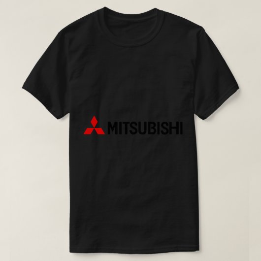 Mitsubishi logo Sticker T-shirt (Design voorkant)