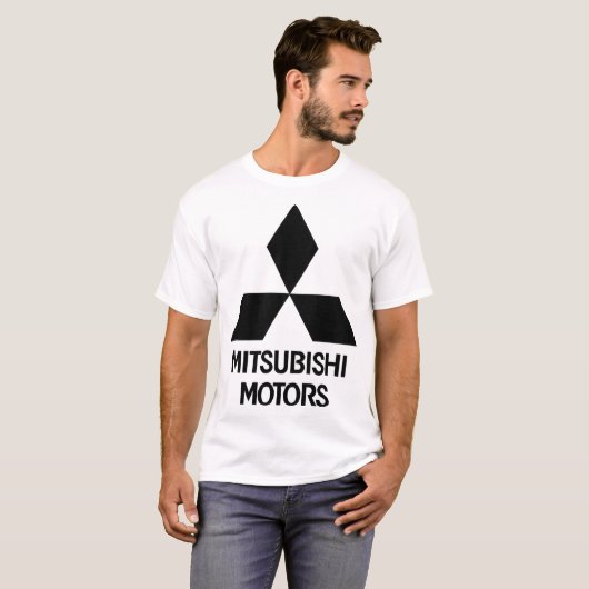 Mitsubishi Motors Logo T-shirt (Voorkant volledig)