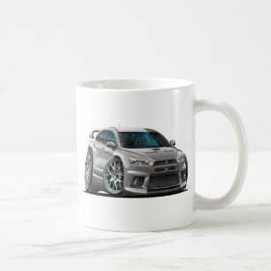 Mitsubishi Silver Car Koffiemok