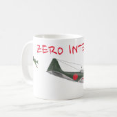 Mitsubishi Zero 7AM 'Zero Interest' Koffiemok (Voorkant links)