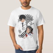 Mitsuha Miyamizu-gezichtsanime T-shirt (Voorkant)