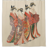 Mitsuhata senzan misayama itotaki oribae douchegordijn (Voorkant)