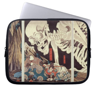 Mitsukini Defying the Skeleton Specter, c.1845 Laptop Sleeve