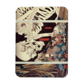 Mitsukini Defying the Skeleton Specter, c.1845 Magneet (Verticaal)